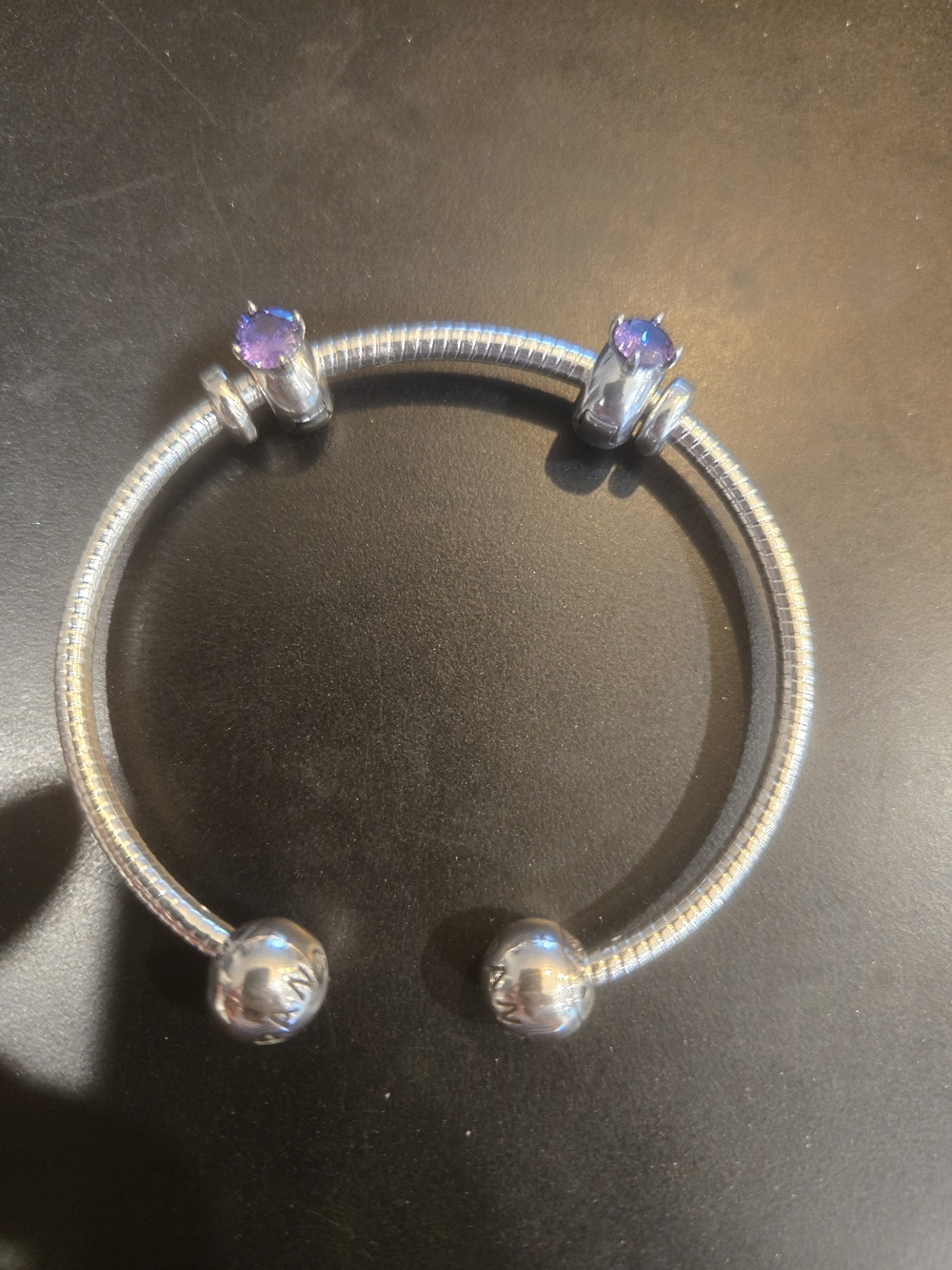Pandora Sterling Silver Open Bangle only